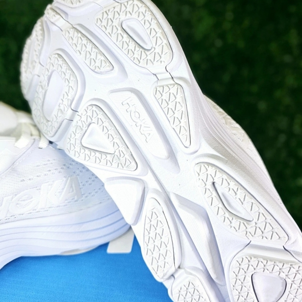 Hoka Women's White Running Shoes - Picture 2 of 11